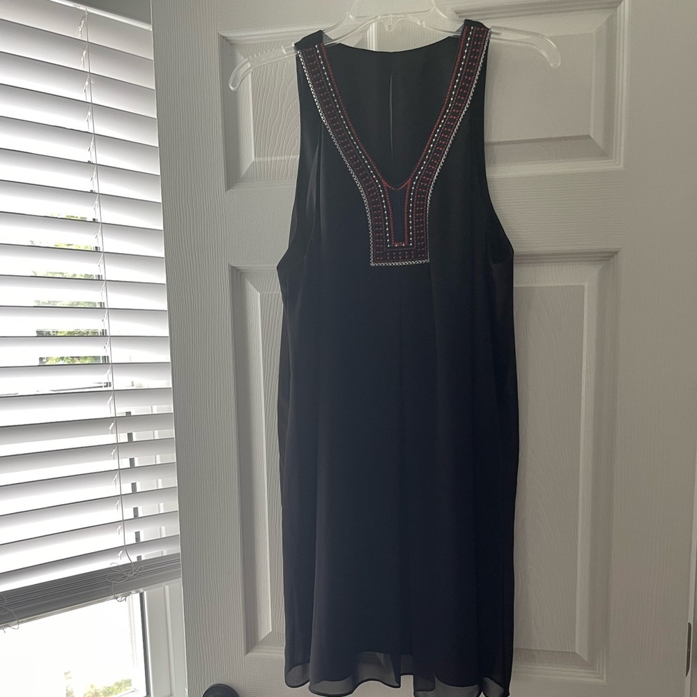 Short black dress
